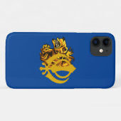 cool grafisch sikh khanda lion sikhism - symbool Case-Mate iPhone case (Achterkant (horizontaal))