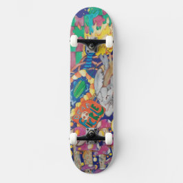 cool grafisch skateboard