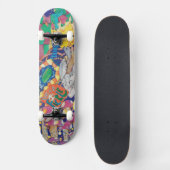 cool grafisch skateboard (Voorkant)