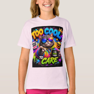 Cool grafisch T-shirt voor jongens en meisjes