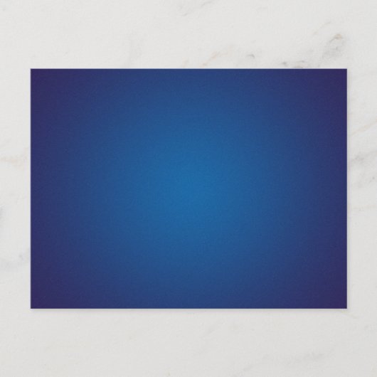 Cool Grainy Deep Blue Vignette Briefkaart (Voorkant)