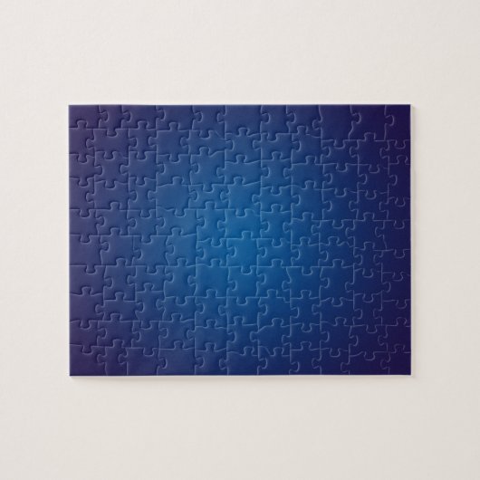 Cool Grainy Deep Blue Vignette Legpuzzel (Horizontaal)
