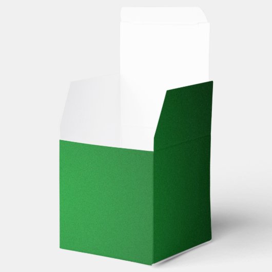 Cool Grainy Green-Black Vignette Bedankdoosjes (Geopend)