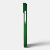 Cool Grainy Green-Black Vignette Case-Mate iPhone Case (Achterkant / Links)