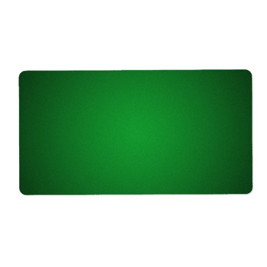 Cool Grainy Green-Black Vignette Etiket (Voorkant)
