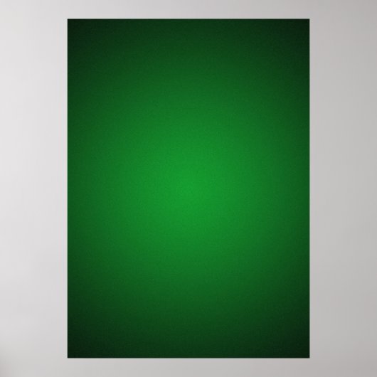 Cool Grainy Green-Black Vignette Poster (Voorkant)