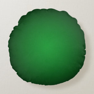 Cool Grainy Green-Black Vignette Rond Kussen