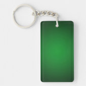 Cool Grainy Green-Black Vignette Sleutelhanger (Voorkant)