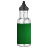 Cool Grainy Green-Black Vignette Waterfles (Links)
