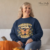 Cool Gram Vlinder Wilde Bloem  Retro Trui