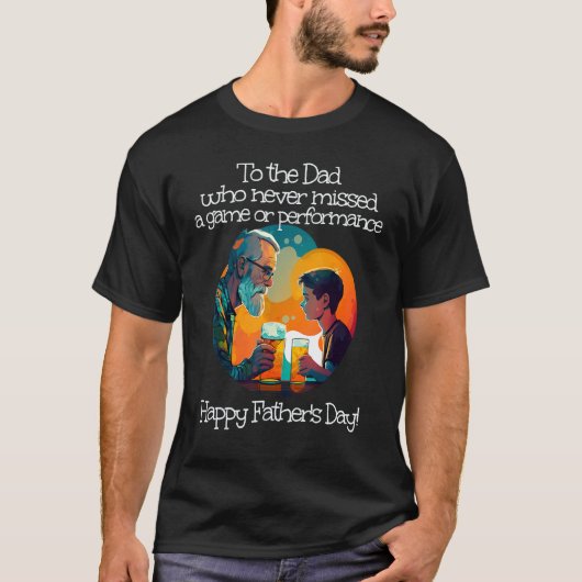 Cool Granddad had Time for Games Happy Father s Da T-shirt (Voorkant)