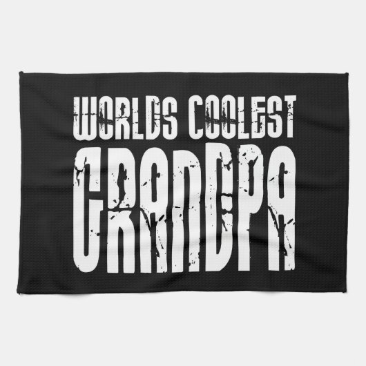Cool Grandfathers Grandpas Worlds Coudest Grandpa Theedoek (Horizontaal)