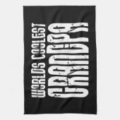 Cool Grandfathers Grandpas Worlds Coudest Grandpa Theedoek (Verticaal)