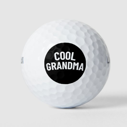 Cool Grandma Golfballen (Voorkant)
