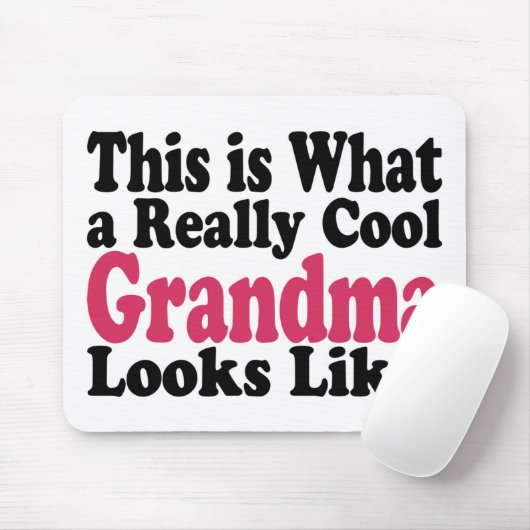 Cool Grandma Muismat (Met muis)