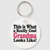 Cool Grandma Sleutelhanger (Voorkant)
