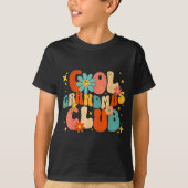 Cool Grandmas Club Groovy Retro Funny New Grandma T-shirt (Voorkant)