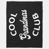 Cool Grandma's Club I Fleece Deken (Voorkant)