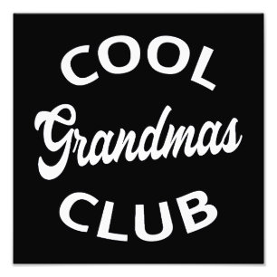 Cool Grandmas Club I Foto Afdruk