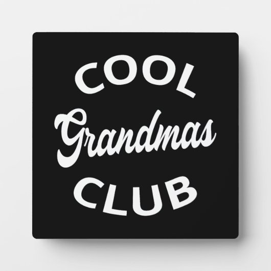Cool Grandmas Club I Fotoplaat (Voorkant)