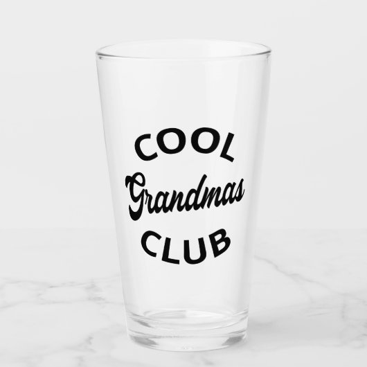Cool Grandmas Club I Glas (Voorkant)