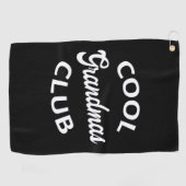 Cool Grandmas Club I Golfhanddoek (Horizontaal)