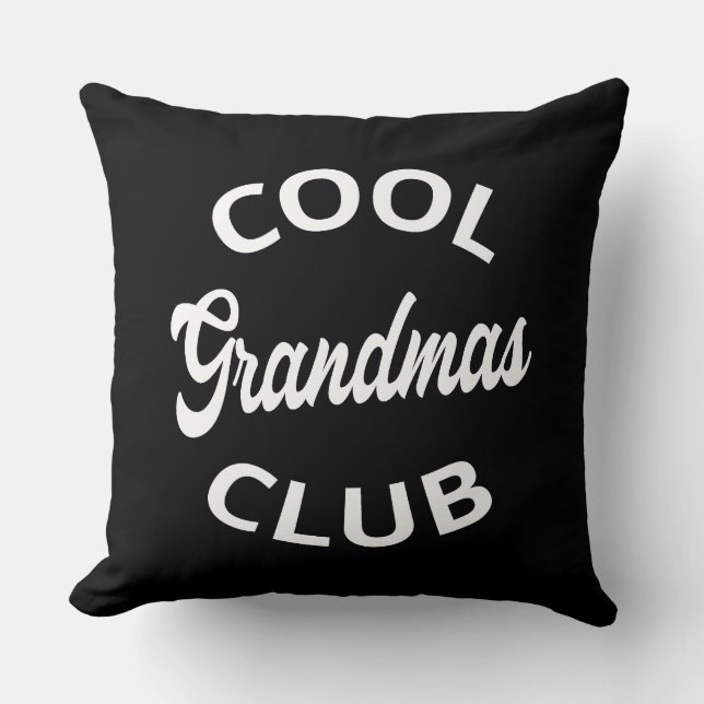 Cool Grandmas Club I Kussen (Voorkant)