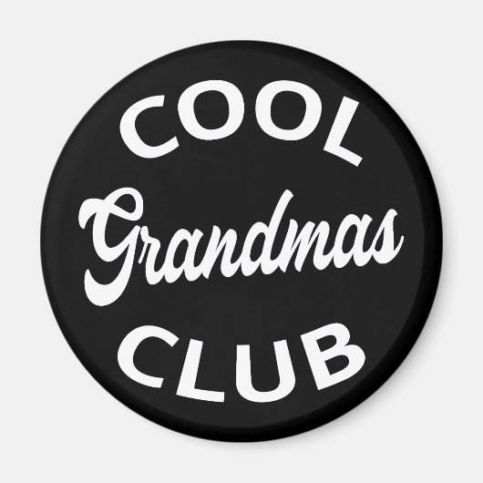 Cool Grandmas Club I Magneet (Voorkant)