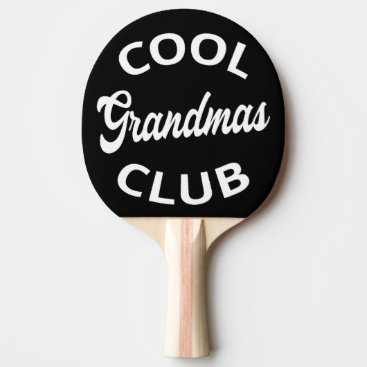 Cool Grandmas Club I Tafeltennisbatje (Voorkant)