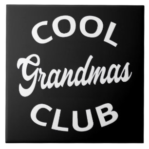 Cool Grandma's Club I Tegeltje