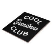 Cool Grandma's Club I Tegeltje (Zijkant)