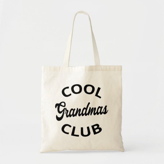 Cool Grandmas Club I Tote Bag (Voorkant)