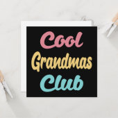 Cool Grandma's Club II Kaart (Voorkant / Achterkant in situ)