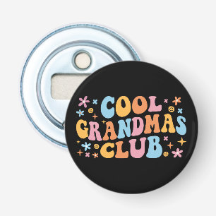 Cool Grandmas Club III Button Flesopener