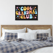 Cool Grandmas Club III Canvas Afdruk (Insitu (Slaapkamer))