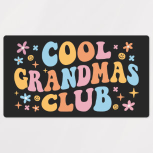 Cool Grandmas Club III Labels