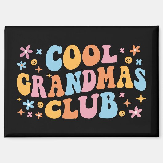 Cool Grandmas Club III Magneet (Voorkant)
