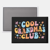 Cool Grandmas Club III Magneet (Voorkant / Achterkant)