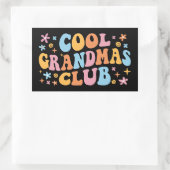 Cool Grandmas Club III Rechthoekige Sticker (Tas)