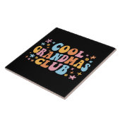 Cool Grandmas Club III Tegeltje (Zijkant)