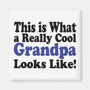 Cool Grandpa Magneet