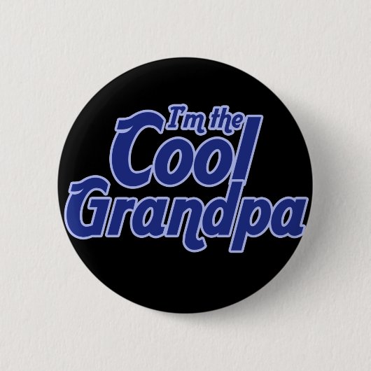 Cool Grandpa Ronde Button 5,7 Cm (Voorkant)