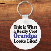 Cool Grandpa Sleutelhanger (Voorkant)