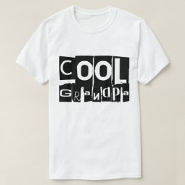 Cool Grandpa Typography T-shirt