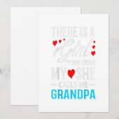 Cool Grandpa van de grootdochter Fathers Day Gift Feestdagenkaart (Voorkant / Achterkant)