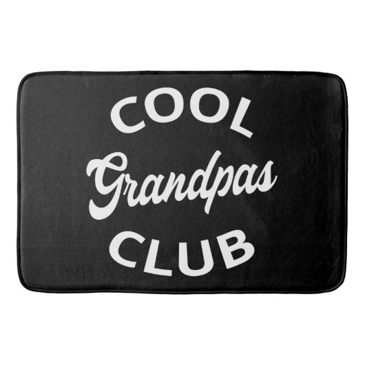 Cool Grandpas Club I Badmat (Voorkant)