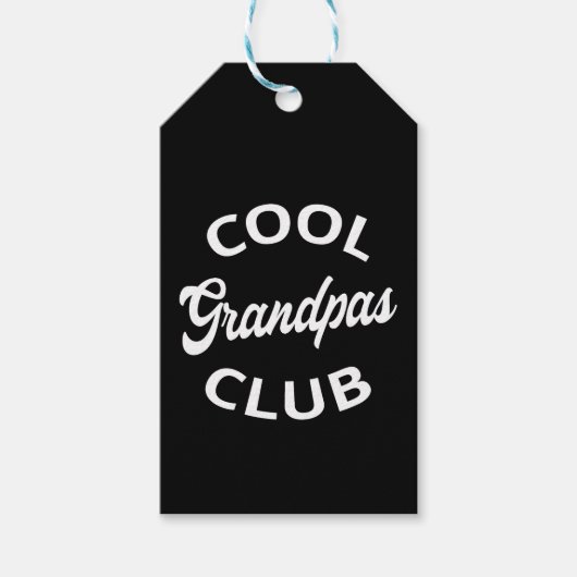Cool Grandpas Club I Cadeaulabel (Voorkant)