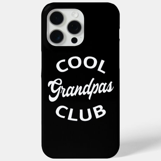 Cool Grandpas Club I Case-Mate iPhone Case (Achterkant)