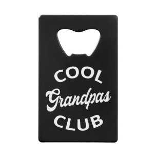 Cool Grandpas Club I Creditkaart Flessenopener
