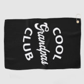 Cool Grandpas Club I Golfhanddoek (Horizontaal)